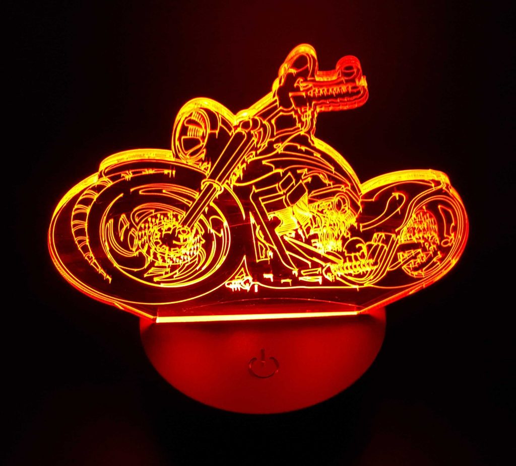 Đèn ngủ 3D hình xe gắn máy