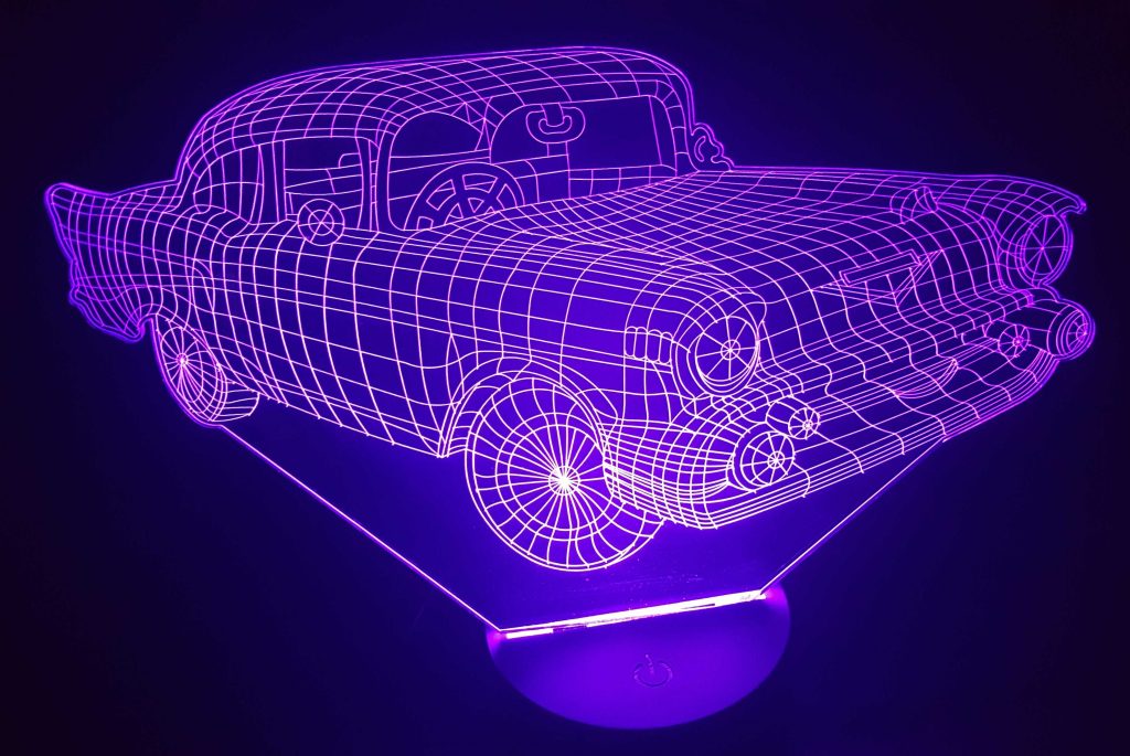 Đèn ngủ 3D hình xe ô tô đẹp