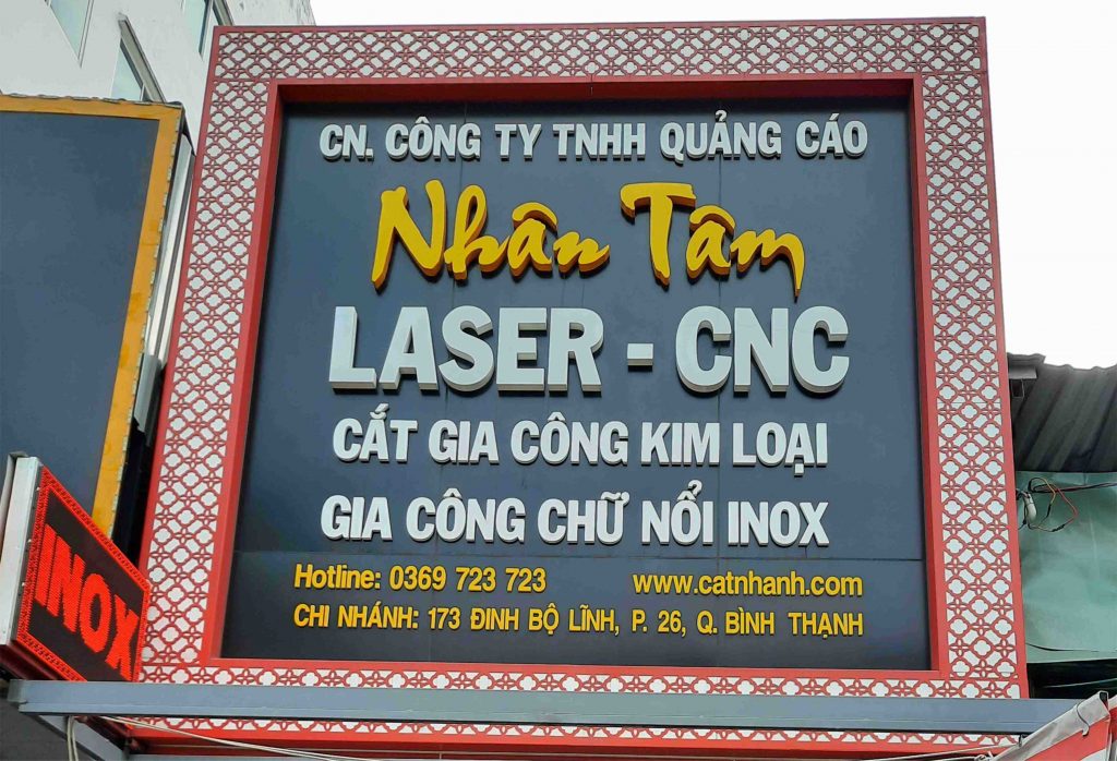 Báo giá cắt CNC inox tại Nhân Tâm