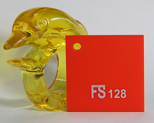 FS 128 : Mica màu đỏ cam