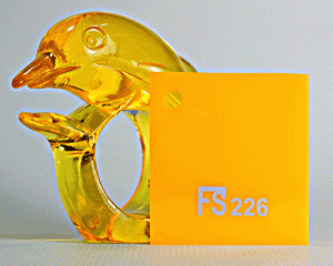 FS 226 : Mica màu vàng đậm