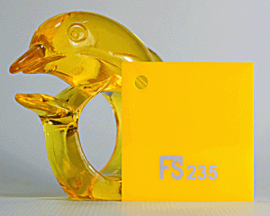 FS 235: Mica màu vàng tươi