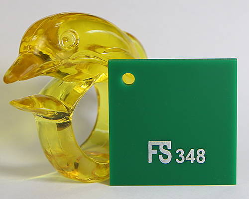 FS 348: Mica màu xanh lá đậm