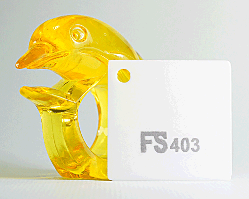 FS 403: Mica màu trắng sành